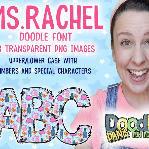 Ms Rachel Characters Etsy