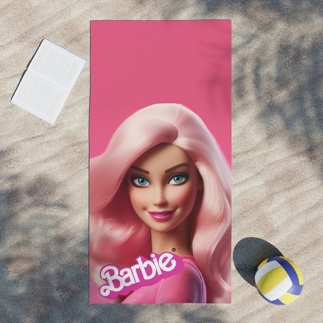 Barbie Beach Towel Fun And Colorful Summer Accessory For Etsy barbie-beach-towel-fun-and-colorful-summer-accessory-for-etsy