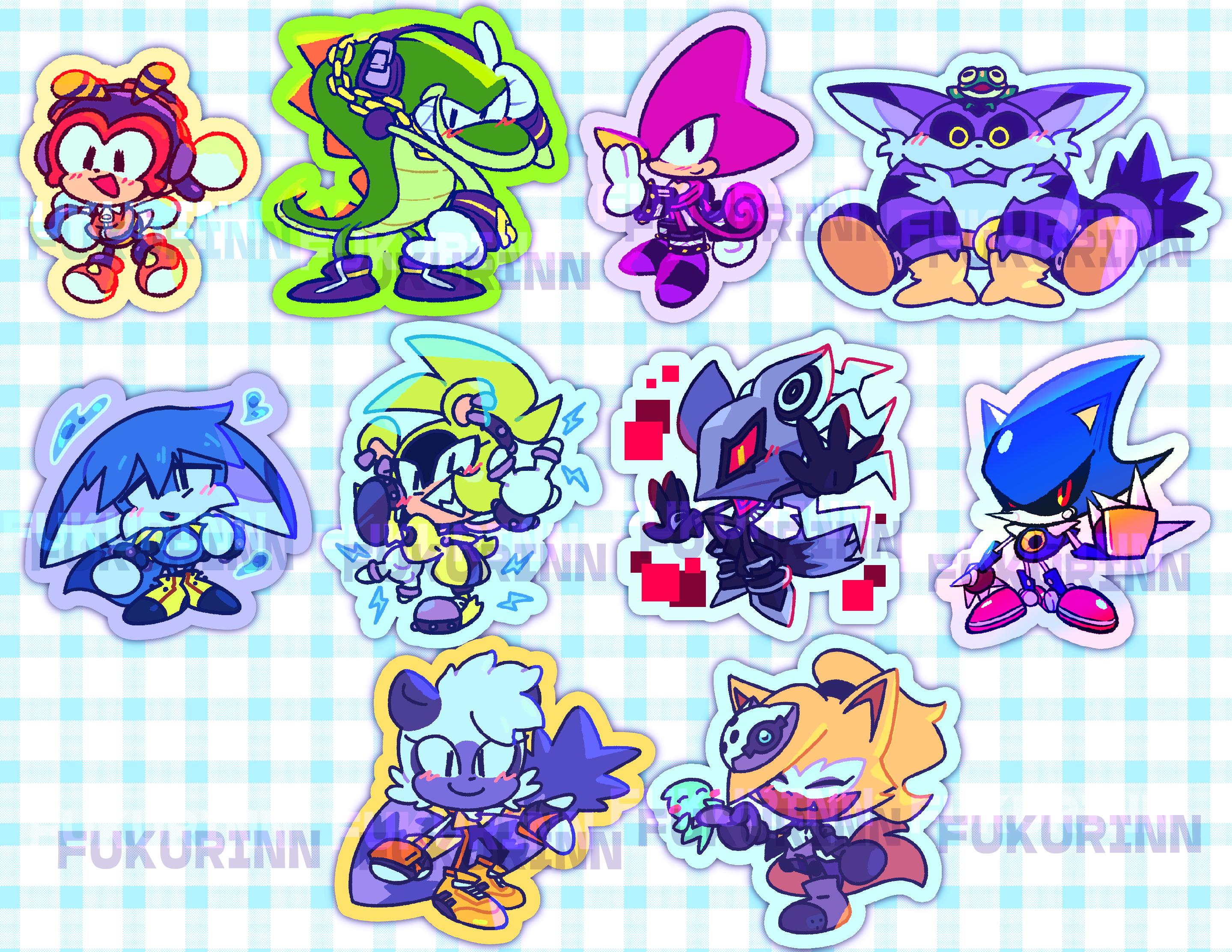 Sonny vinyl stickers second batch