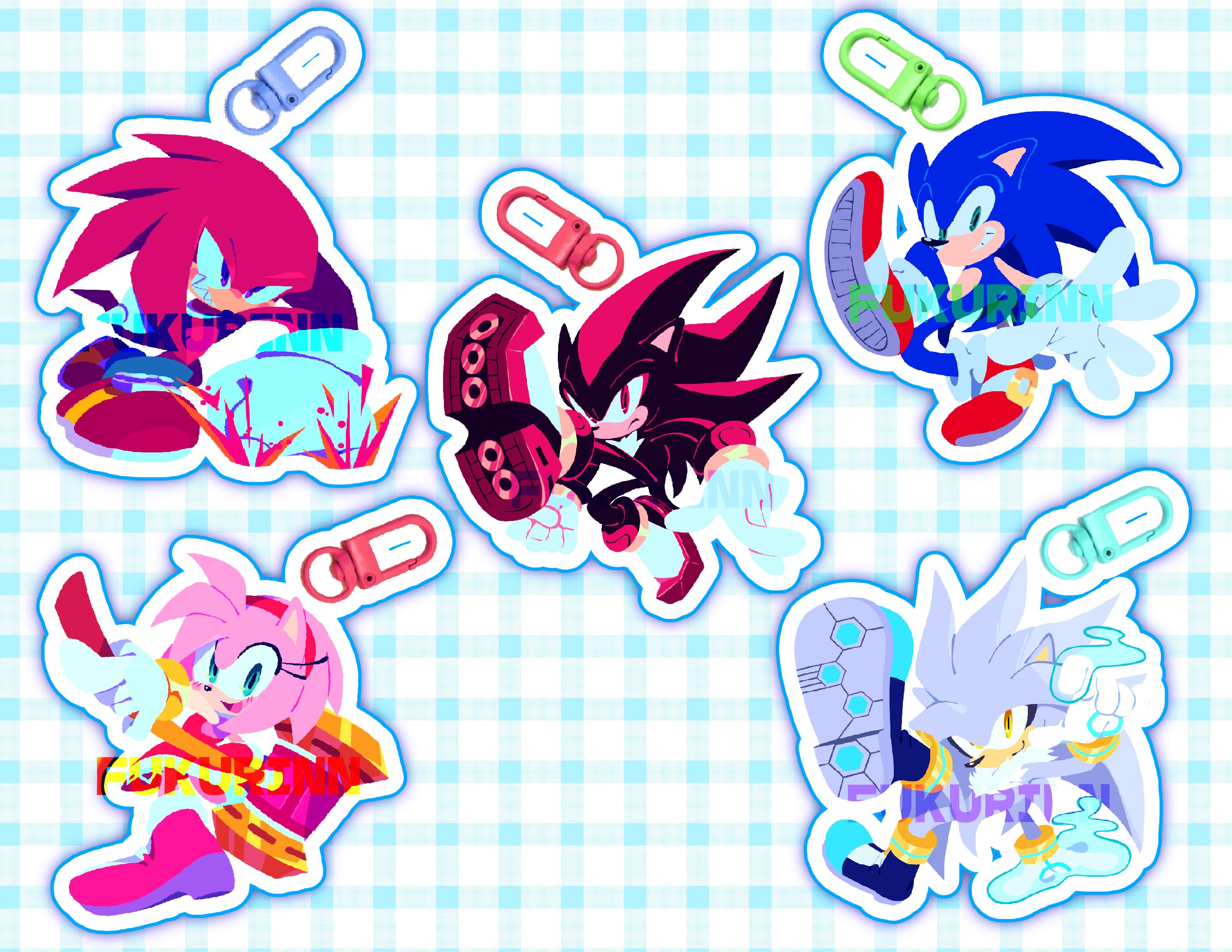 Sonny die cut acrylic charms