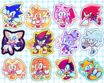 Sonny vinyl laminated stickers