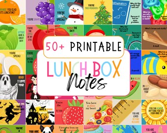 Lunchbox notes, lunch box cards, Joke LunchBox Notes, encouragement cards, teaching printables, Back To School Notes, lunch notes for kids