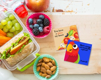 Lunchbox notes, lunch box cards, Joke LunchBox Notes, encouragement cards, teaching printables, Back To School Notes, lunch notes for kids