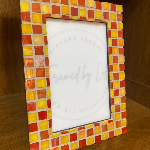 Stained Glass Picture Frame - Etsy