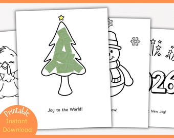Activités manuelles en papier déchiré pour les fêtes - projets préscolaires, salle de classe d'automne, pages d'activités d'automne, ensemble d'oeuvres d'art pour enfants, kit de créations manuelles à colorier, téléchargement numérique