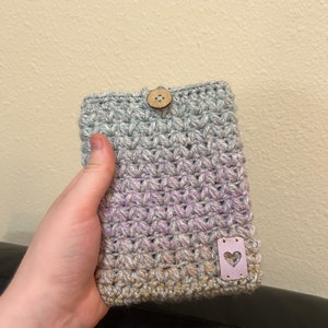 Kindle Sleeve Crochet Case | Crochet Kindle Cover | Kindle Sleeve | Protective Sleeve For Kindle E-reader | Gift for Book Lovers