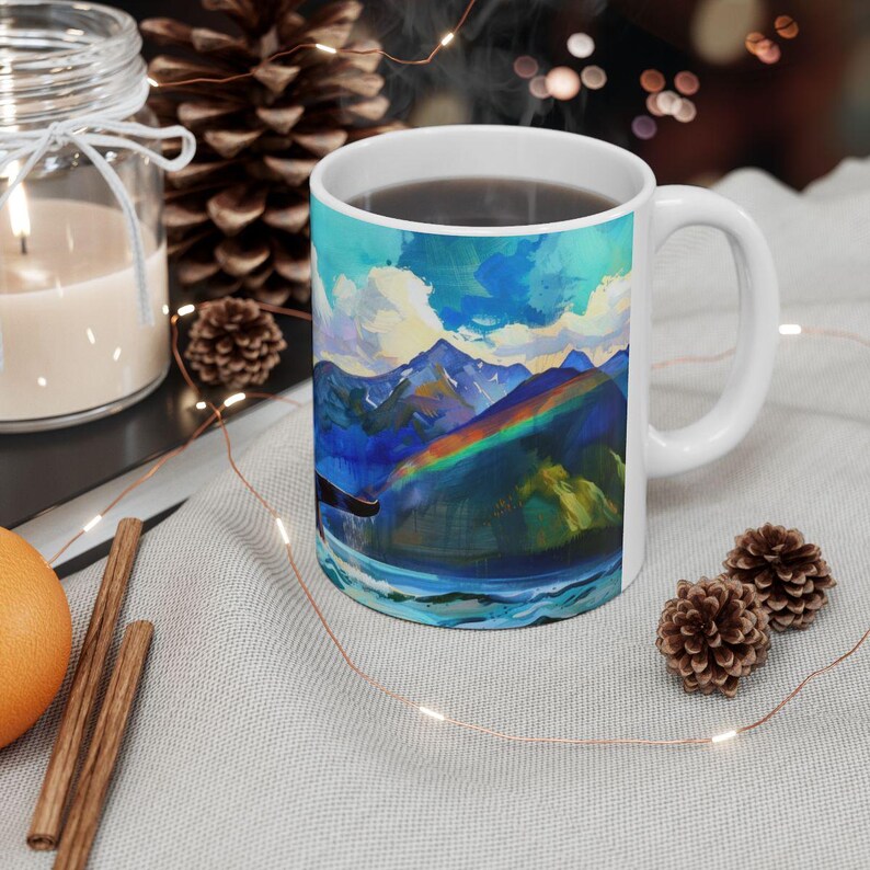 RosettaGraphics Whale Tail Mug - Thumbnail 4