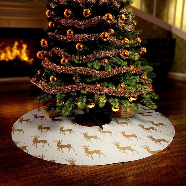 Tree Skirt And Matching Stockings 