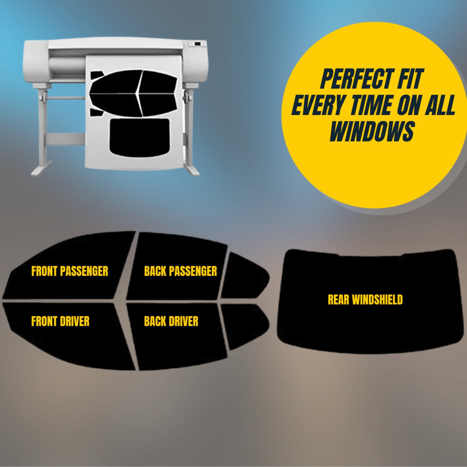 3M Obsidian Precut Automotive Window Tint Etsy