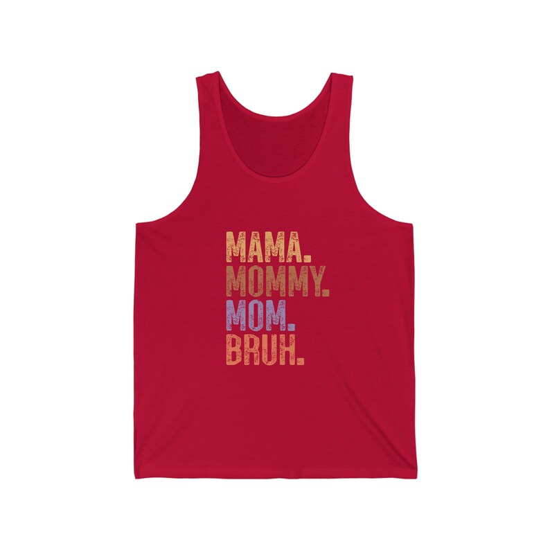 Mom Evolution Jersey Tank, Funny Tank, Mom Gift, Mother's Day Gift ...