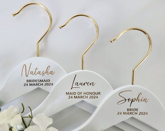 Personalised Wedding Hangers | Bridal Party Hangers