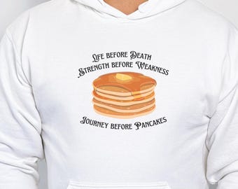 Sudadera Journey Before Pancakes / Archivo de las Tormentas / Brandon Sanderson / The Lopen / Bridge Four / Knights Radiant / Sudadera con capucha Cosmere