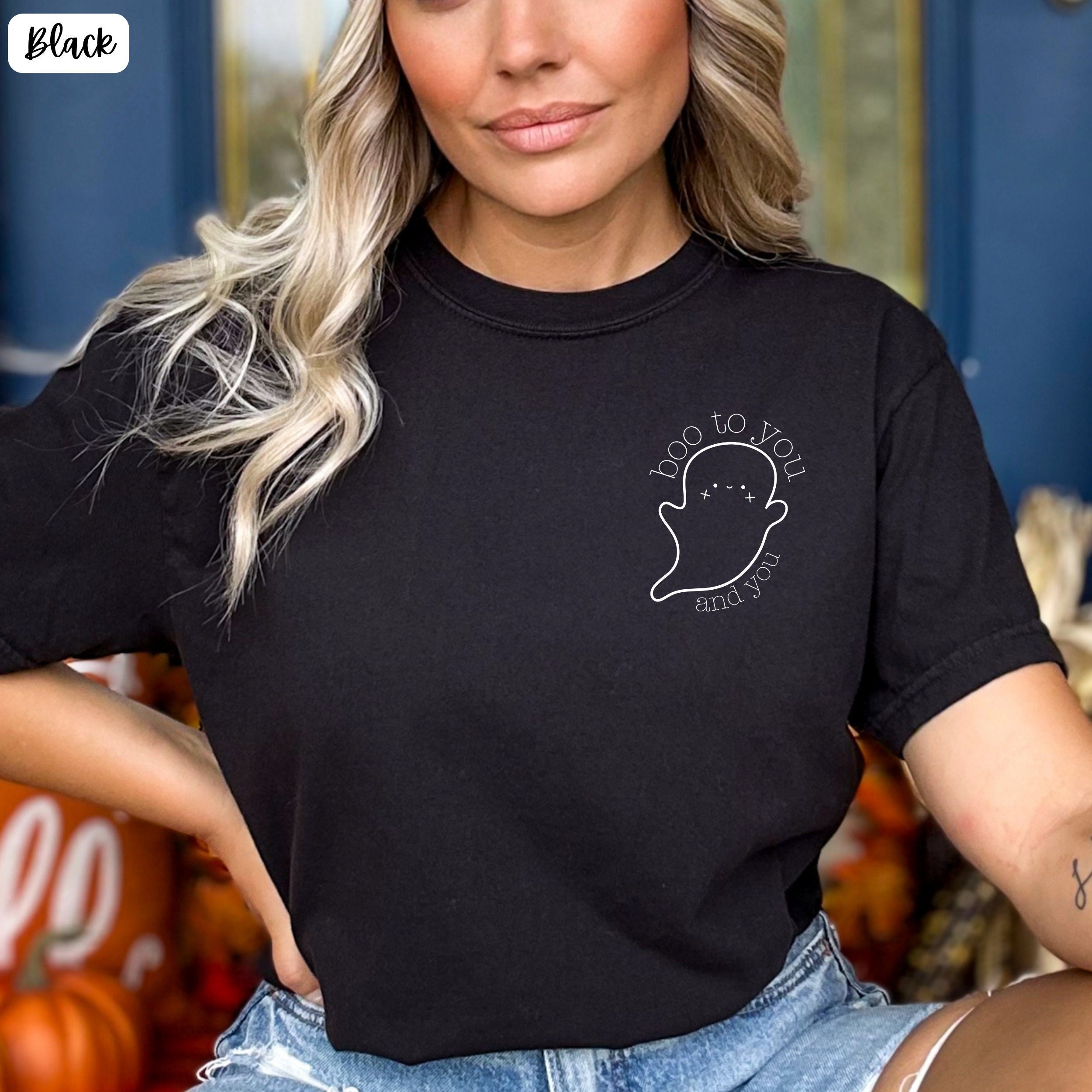ブー・トゥ・ユー・アンド・ユー・コンフォートカラーズTシャツ 