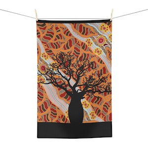 Kimberley Boab Soft Tea Towel