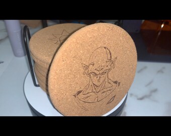 Dragon Ball Z Coasters (cork)