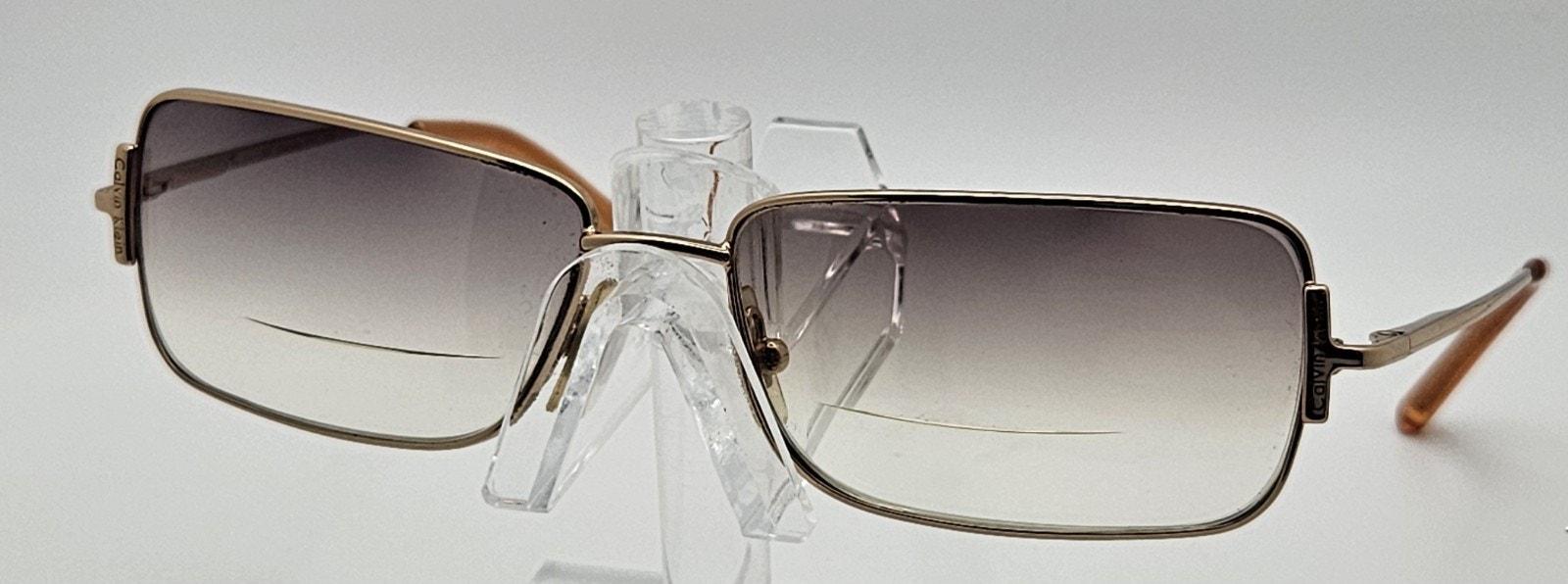 Calvin Klein Sunglasses Gold - Etsy display picture 1