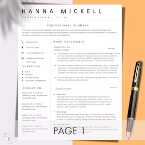 Currículum vitae del maestro para páginas de Word, docs, mac, maestro suplente, asistente principal, currículum del maestro de escuela primaria, descarga instantánea