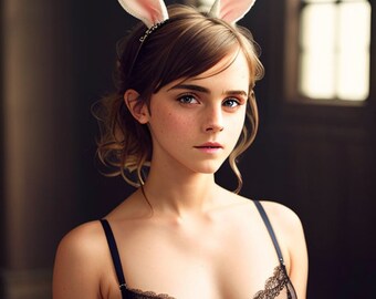 Lingerie Porn Emma Watson - Emma Watson Photos - Etsy