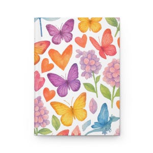 Wrap Around Designs Hardcover Journal | Matte Notebook