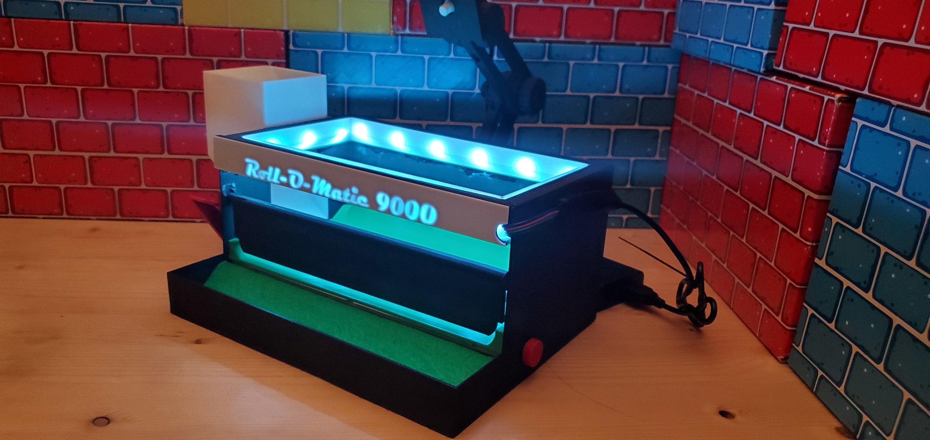Roll-o-matic 9000 (TTRPG Green Screen Dice Roller) - Etsy