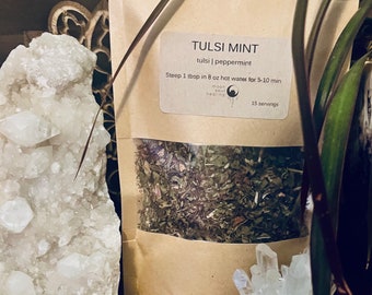 Tulsi Mint Herbal Tea Blend