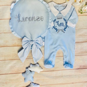 Maglione Personalizzato Per Neonata Con Nome Ricamato - Lavorato A Maglia, Morbido Cotone, Regalo Baby Shower - Foto 12