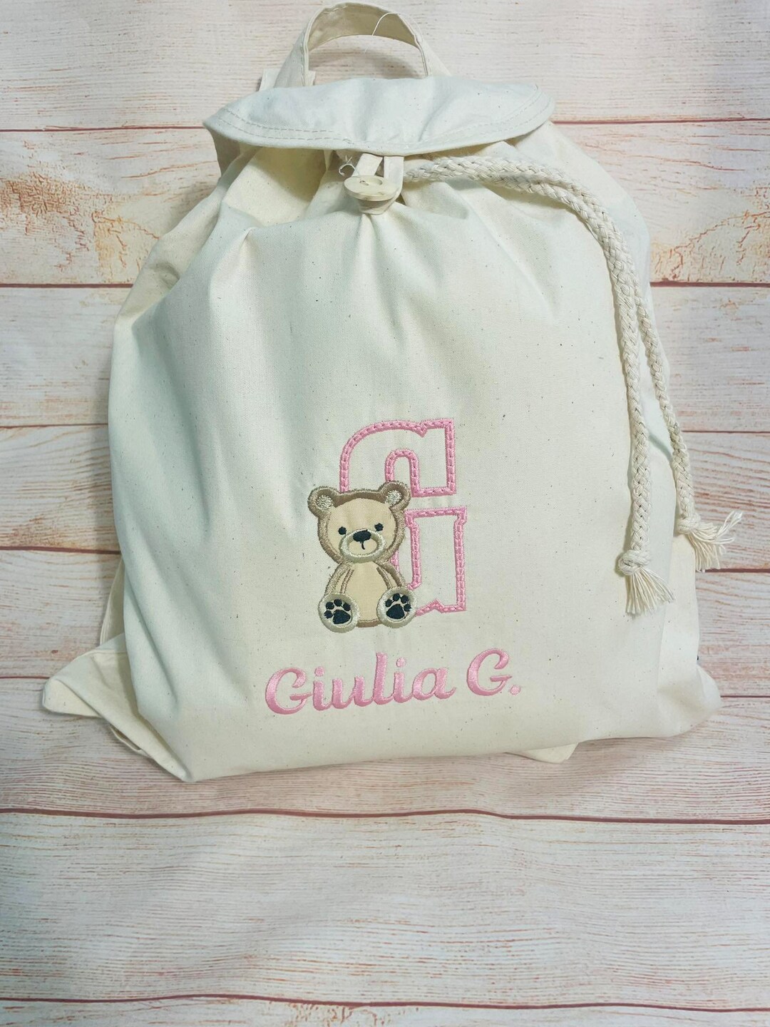 Personalized Backpack With Name for Kindergarten Childhood Etsy