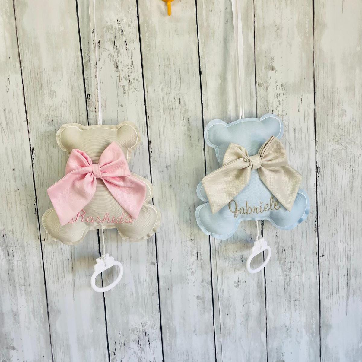 Decorazione orsetto in tessuto Italia