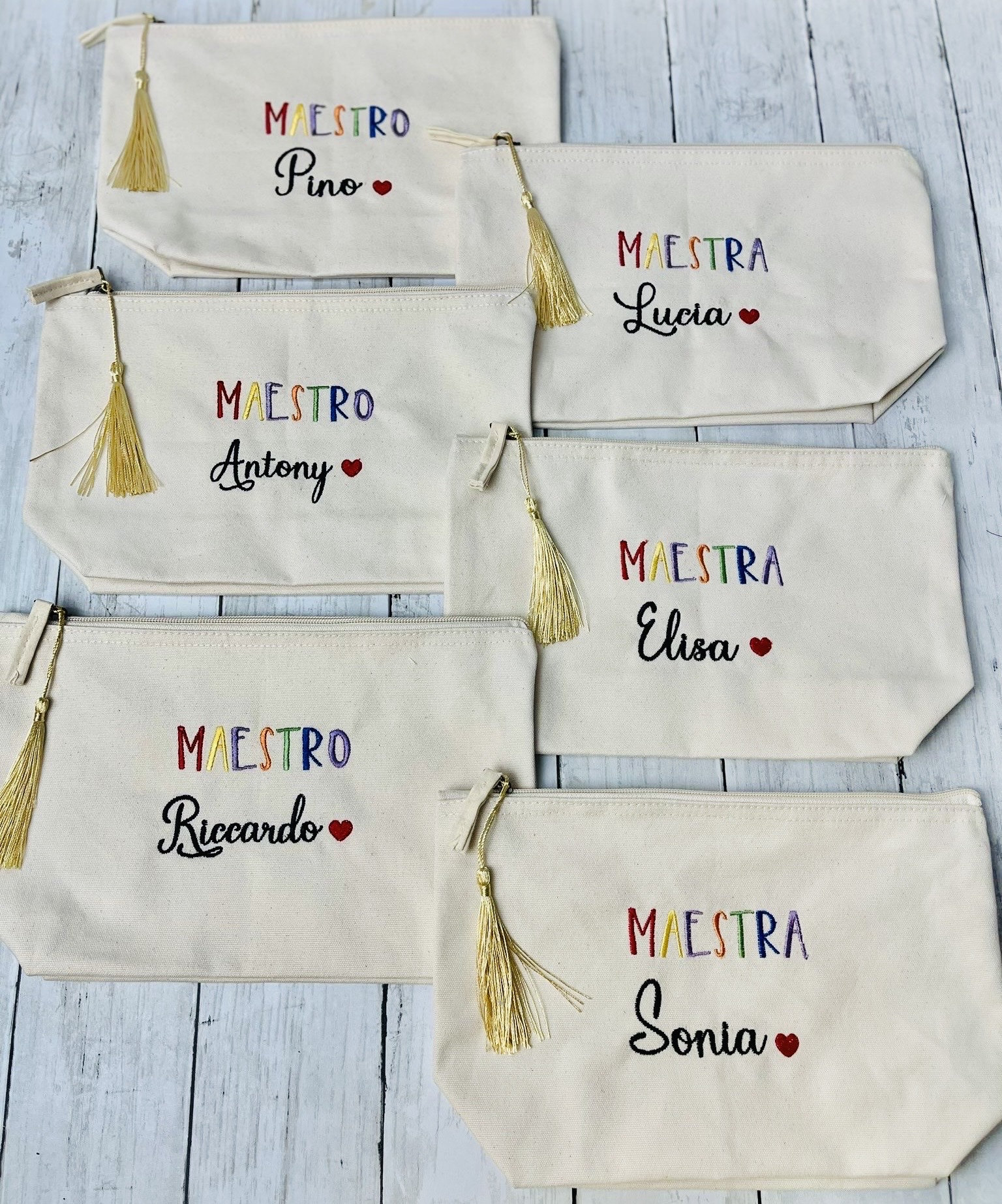 STAMPATEK Idee Regalo Per Maestre Fine Anno, Targa Con Dedica E - Foto 7