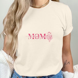 Custodia per iPhone floreale rosa per la festa della mamma, ti amo mamma, elegante accessorio protettivo per telefono