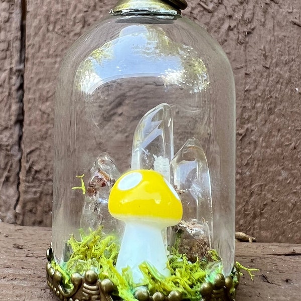Terrarium Necklace - Etsy