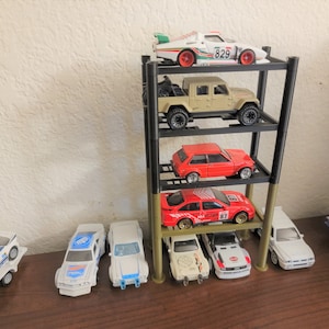 Hot Wheels Stackable Display Tower For Diecast 1/64 Cars - Customize!  Match Box Display