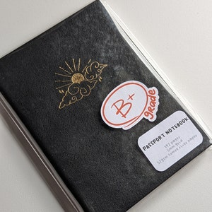 ESTOQUE B: Caderno de passaporte - papel Tomoe River
