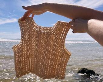 Valla Vest PDF crochet pattern