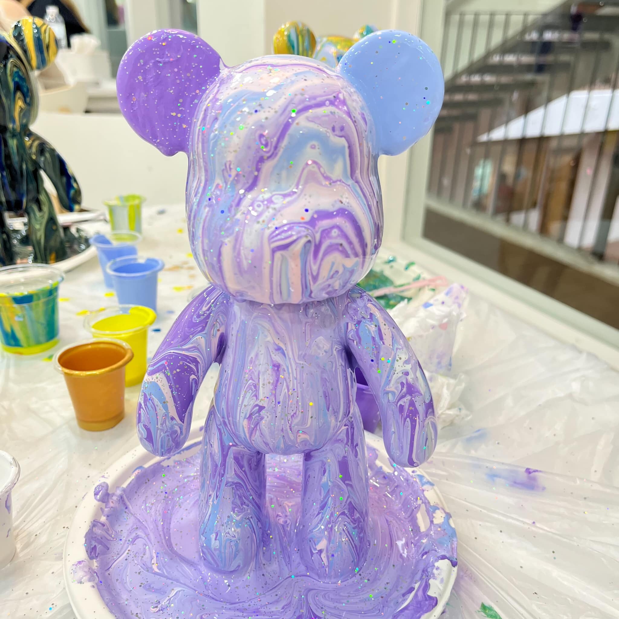 Lot De 10 Patrons D'ours En Acrylique - Pour Créer Des Ours En Peluche Souvenirs, Avec Instructions