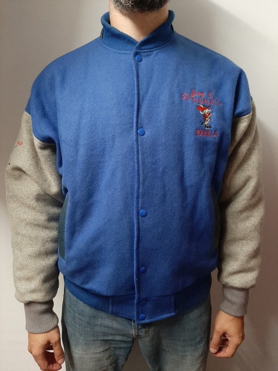 teddy années 90 varsity jacket Valley East Rebels… - image 2