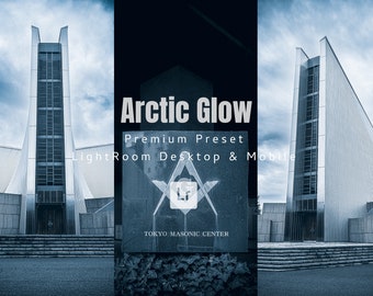Arctic Glow Preset: The Premium Lightroom Preset for Photography or Video / Usable On Lightroom Mobile Or Desktop /