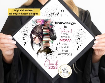 Gorro de graduación personalizado, adornos para gorros, gorro de graduación, diseño de gorro personalizado, adorno para gorro personalizado, gorro personalizado, adorno para gorro imprimible