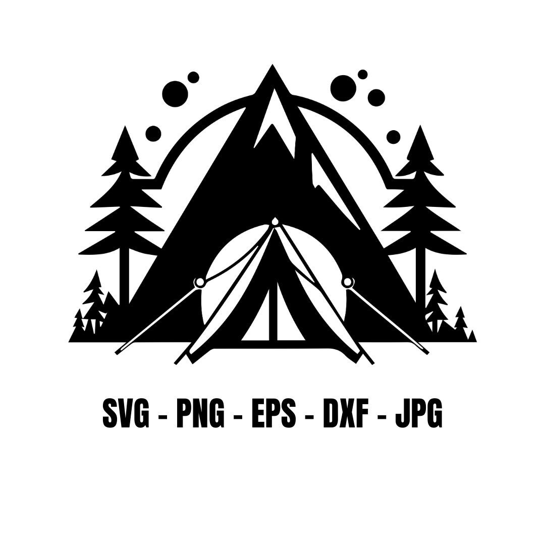 Camping Tent SVG Camper SVG Camping Shirt Camping Mug Etsy