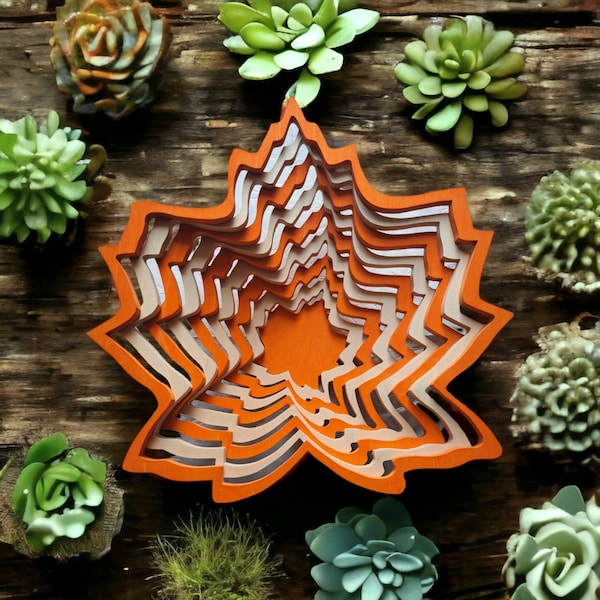 Scroll Saw Leaf Pattern Etsy