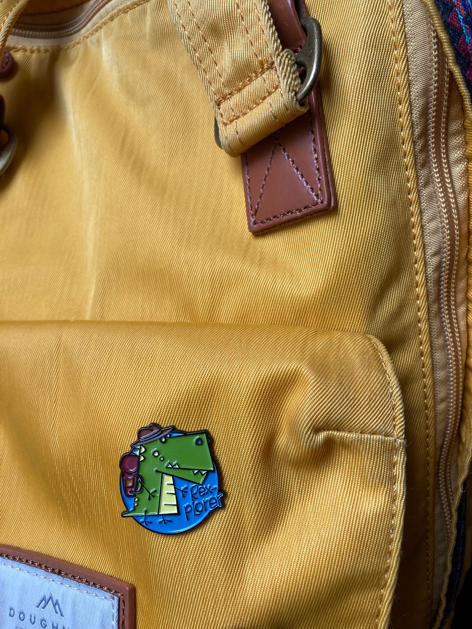 Dinosaur Enamel Pin Cute Enamel Pin Gifts for Her Etsy UK