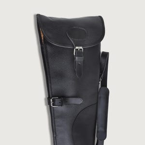 Leather Shotgun Case  Shotgun Sleeve  Leather Scabbard Rifle case Gift For Hunters Shotgun Slip case Hunting Case Handmade
