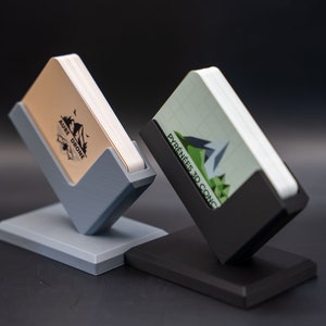 Porte Carte de Visite en PLA Imprimé en 3D - Élégance Moderne et Praticité