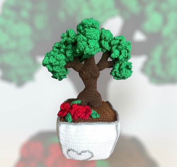 Mother Nature Crochet Tree Pattern: Women Body Amigurumi/ DIY Pot Tree (PDF English)