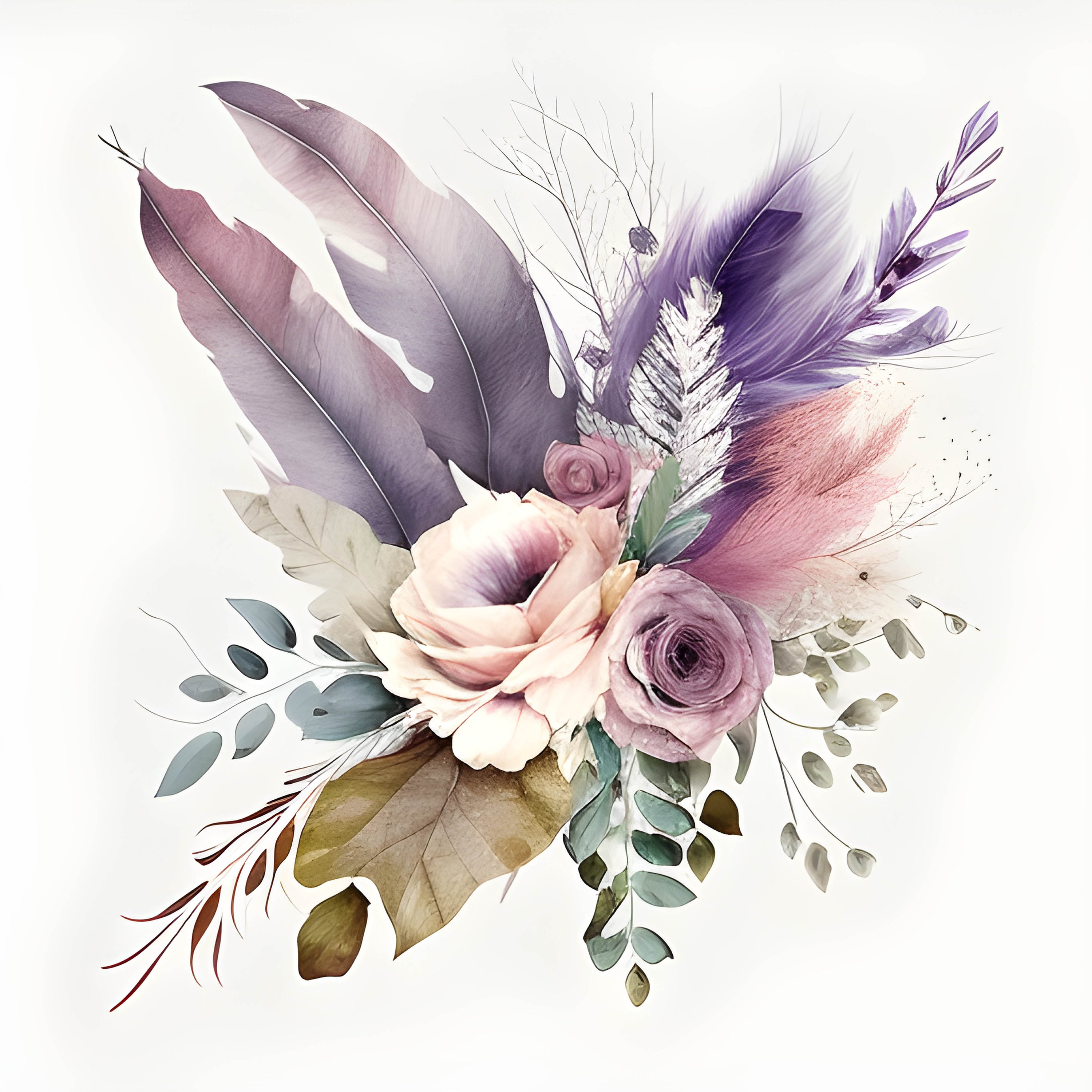flowerlower320design Brown Feather Feather Flowers | Mother Plucker