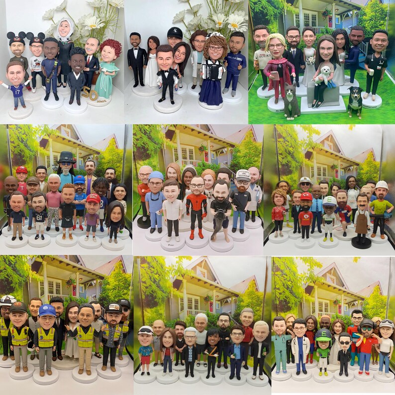 Custom Bobbleheads, Personalized Bobbleheads, Custom Men's Bobbleheads