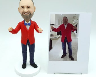Customized men's bobbleheads, bobbleheads, romantic gifts for husbands, best gift ideas for anniversaries, customized birthday gifts