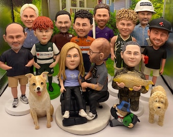 Personalized Bobbleheads, Custom Bobbleheads That Look Like You,Make Your Own Bobblehead, Personalized Action Figure Of Yourself