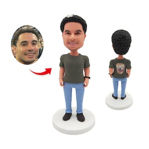 Custom bobbleheads, custom bobbleheads for men, Customise your own bobblehead, dad bobbleheads, Family Anniversary Birthday Christmas Gifts