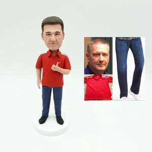 Customized men&#39;s bobbleheads, bobbleheads, romantic gifts for husbands, best gift ideas for anniversaries, customized birthday gifts